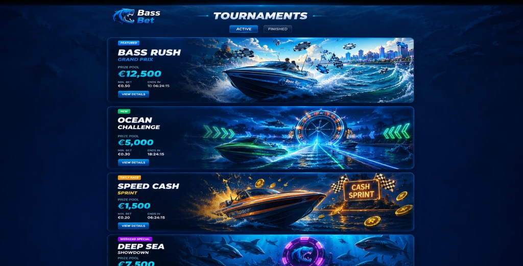 turnieje bassbet casino